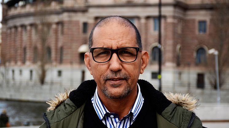 Brahim Dahane, ordförande och grundare av organisationen Sahrawi Association of Victims of Grave Human Rights Violations ( ASVDH) .