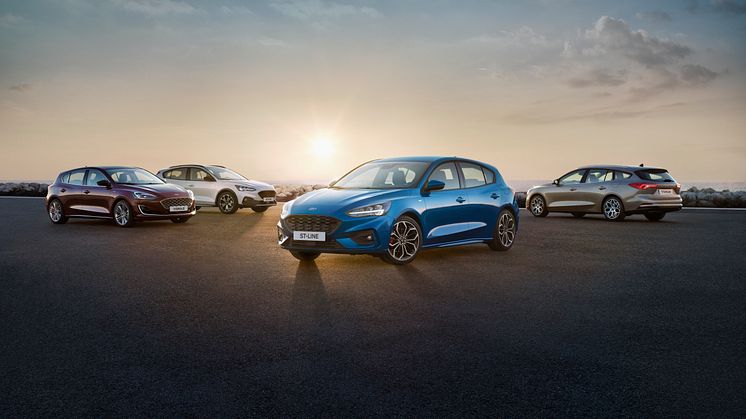 Mange elektrifiserte Ford-nyheter avdukes 2. april; blant annet nye Focus og Fiesta som EcoBoost hybrid