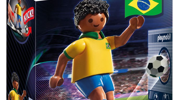 Fußballspieler Brasilien (71131) von PLAYMOBIL