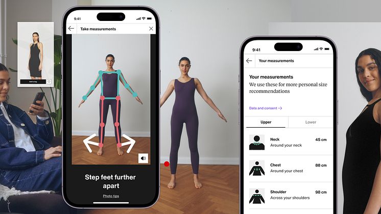 Zalando lanserar storleksråd baserat på kundernas egna kroppsmått