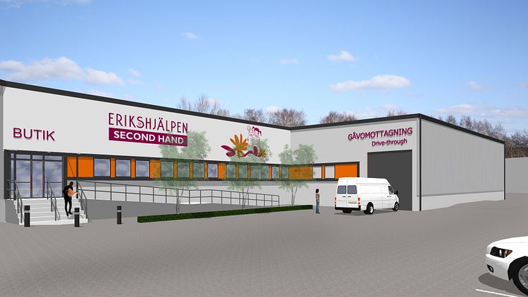 Jönköping får den största Erikshjälpenbutiken