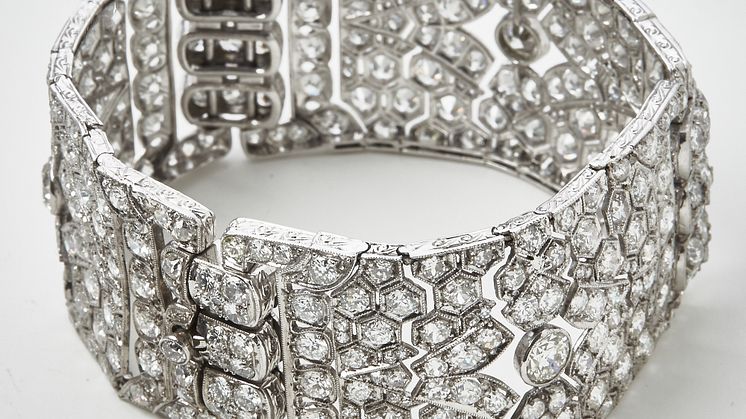 Art Deco diamond bracelet 