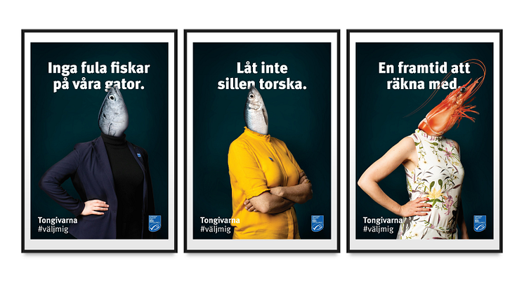 Tongivarna är en kampanj skapad av Marine Stewardship Council, MSC.