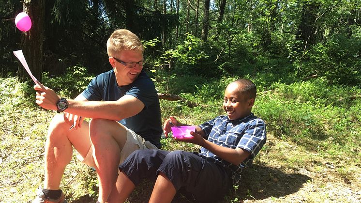 ”Vi är Unga äventyrare” – hur David och Matilda lyckades skapa en gemenskap för barnen i Bergsjön