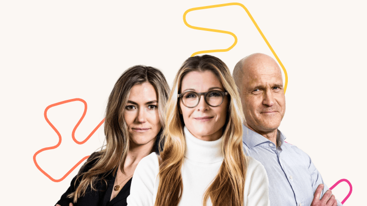 SMART Psykiatri- På bild/ Martina Nelson, Lotta Borg Skoglund och Martin Hammarström