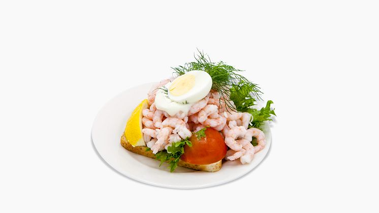 Shrimp Sandwich an Bord von Tallink Silja