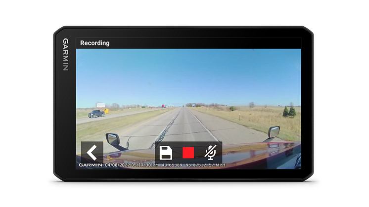 Garmin tilføjer indbygget dashcam til lastbilnavigator