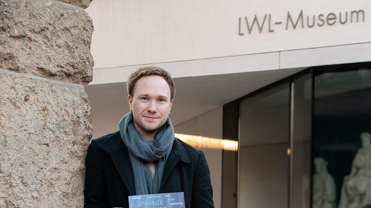 Stefan Jättkowski bekommt mit dem Energy Award von Westfalen Weser 1000 Euro für sein Forschungsprojekt.