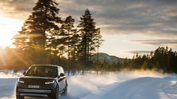 Range Rover Electric. Skabt til at køre forrest.