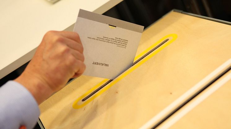 Val röstmottagning