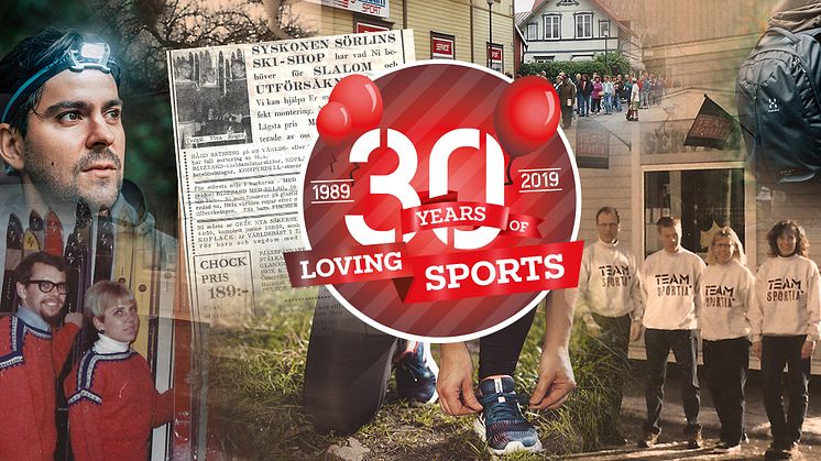 Team Sportia fyller 30 år!