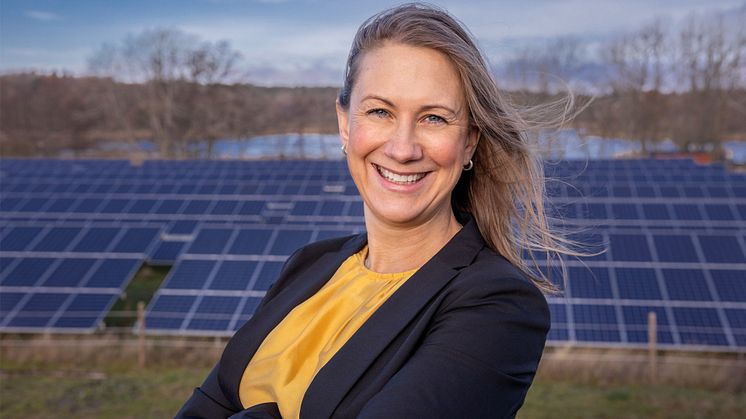 Anna Werner, vd för branschföreningen Svensk solenergi
