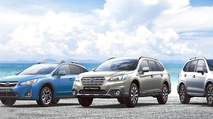Subaru störst i Världen på 4-hjulsdrift