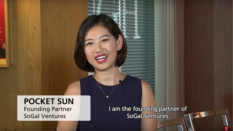 Pocket Sun from SoGal Ventures was one of our guests