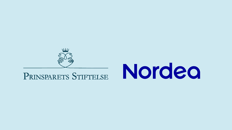 Prinsparets Stiftelse och Nordea loggor