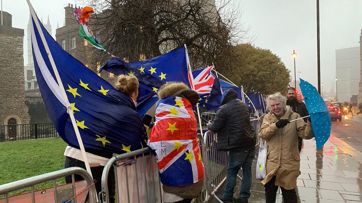 Kraftpriserna fortsatt präglade av Brexit-dramatiken