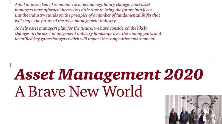 Asset Management 2020: A brave new world