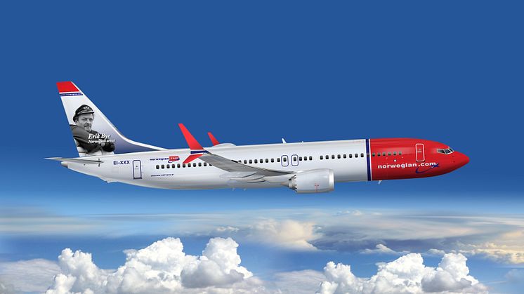 Norwegian Boeing 737 MAX. 