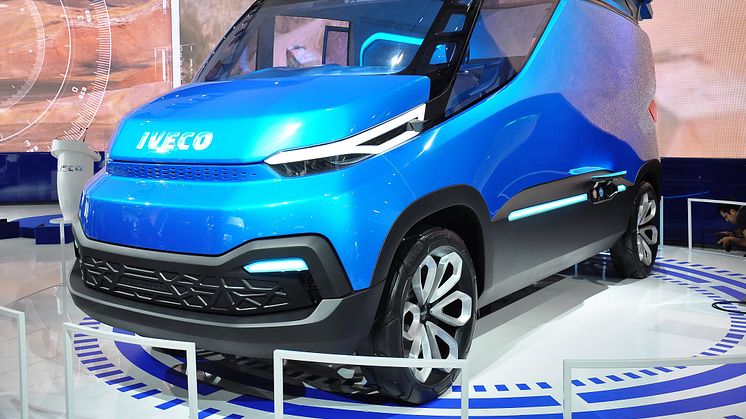 Iveco-konceptet ”Vision” har vunnit europeiskt pris för hållbara transporter 2016