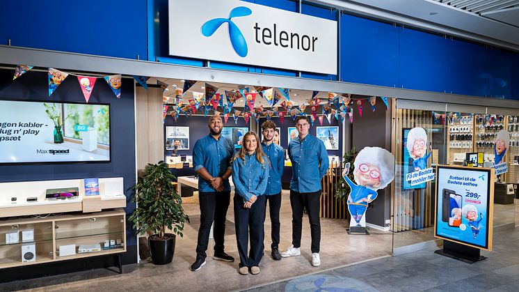 Høj kundetilfredshed og 5G-internet skaber fortsat vækst hos Telenor