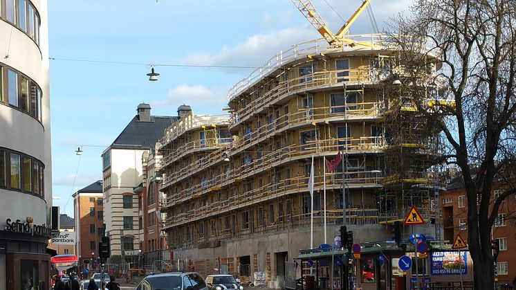 SKBs kvarter Basaren på Kungsholmen tar form