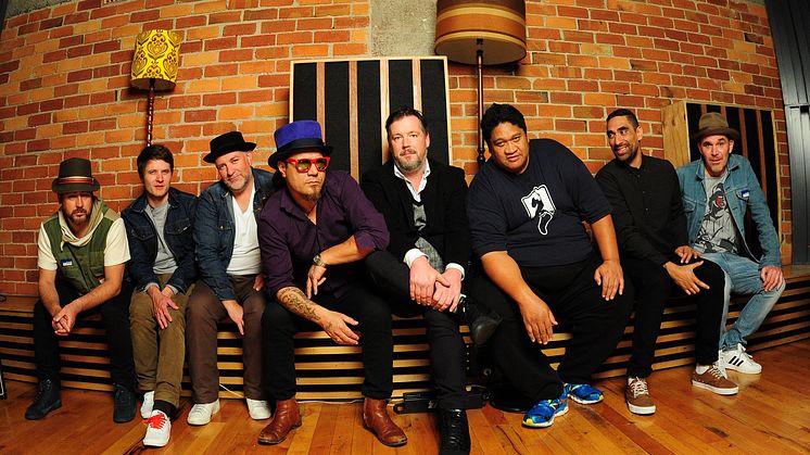 Fat Freddy's Drop tar musikalisk smällkaramell till Grönan