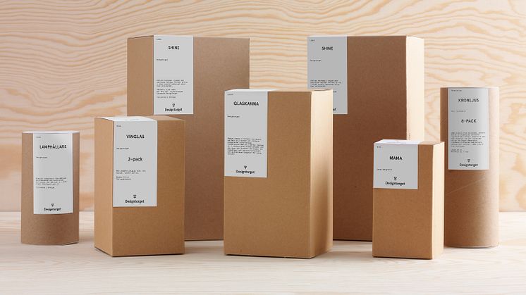 Designtorgets nya formspråk på förpackningar