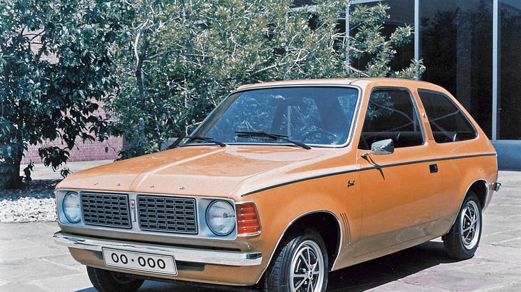 FØRSTEMANN: Denne konseptbilen fra 1974, kalt Bobcat, var starten på eventyret Ford har hatt med sjarmøren Ford Fiesta.