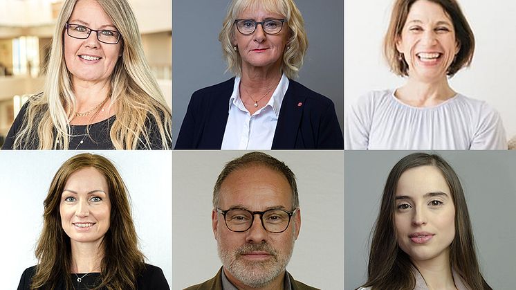 Annika Wallenskog, Lena Micko, Natalie Glotz, Jessica Deinoff, Simon Jernelöv och Laura Gashi.