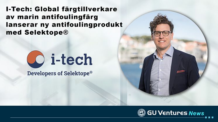 I-Tech: Global färgtillverkare av marin antifoulingfärg lanserar ny antifoulingprodukt med Selektope®