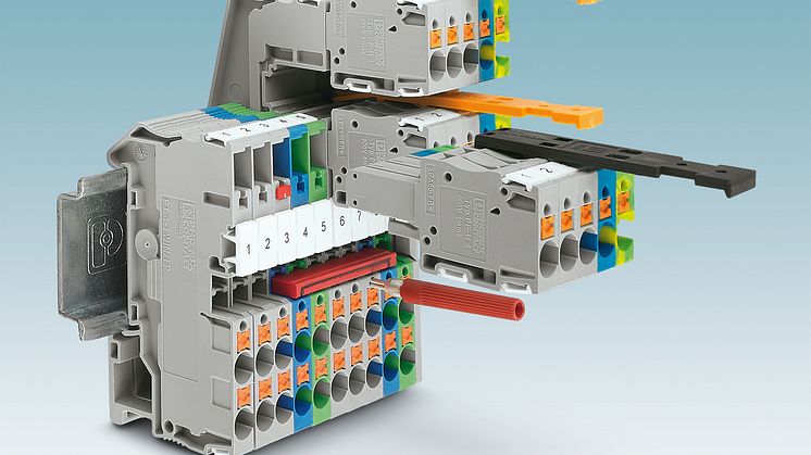 Pluggable terminal blocks now with Push-in connection