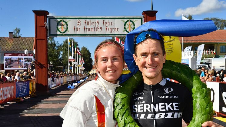 Michael Olsson, vinnare av Cykelvasan 2018