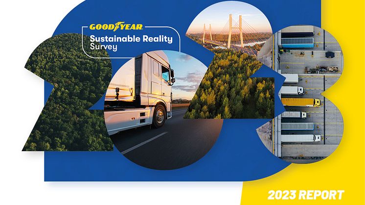 Goodyear Sustainable Reality-undersøgelse 2023: Brændstofeffektive dæk spiller en afgørende rolle i administrationen af bæredygtige flåder