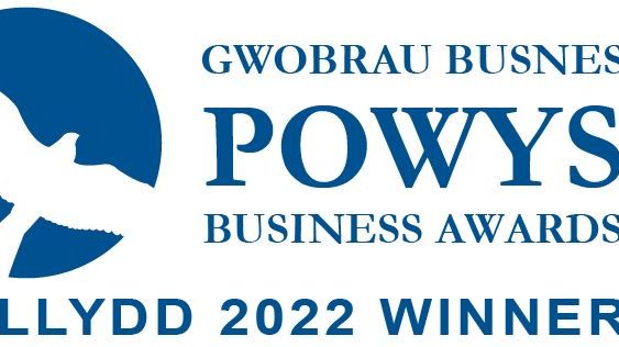 Powys Business Award logo