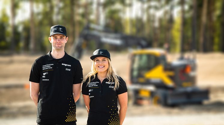 Niclas Grönholm och Klara Andersson - CE Dealer Team