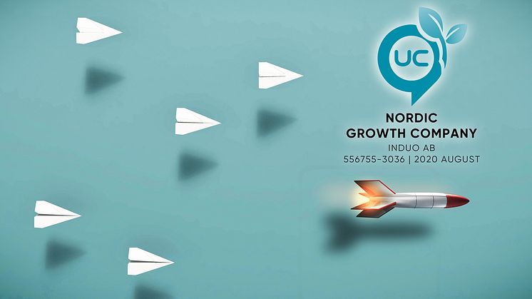 UC tilldelar Induo utmärkelsen Nordiskt Tillväxtföretag