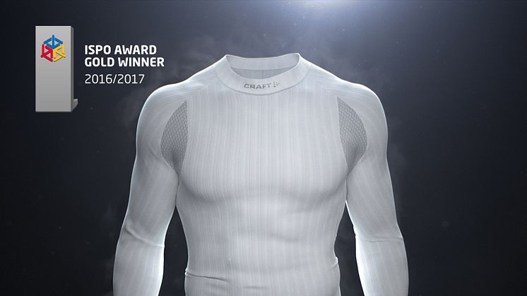 Craft Sportswear's new baselayer Active Extreme 2.0 wins GOLD at ISPO Awards 2016!