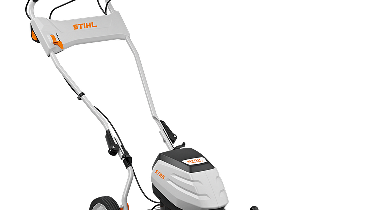 Bekvämt och lätt med drivande batterigräsklippare från STIHL