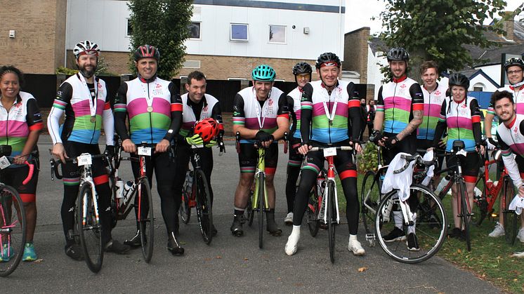 GTR colleagues cycled 90-miles in aid of The Prince's Trust - more images below