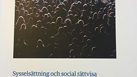 Jessica Arvidssons avhandling -Sysselsättning och social rättvisa