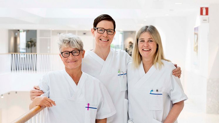 Eva von Zweigbergk, Åsa Landerholm och Cecilia Bungerfeldt står bakom Farsta Neurologi.