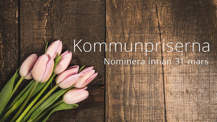 Nomineringarna till de olika priserna görs via en e-tjänst senast 31 mars på kavlinge.se/stipendier.