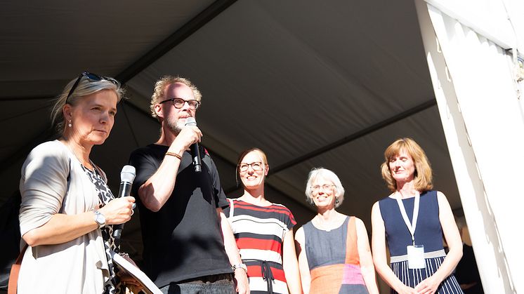 Tovew Österling Wallner, Lars-Inge Jonsson, Erika Ullberg (S), Ann Cederberg och Maria Nimvik Stern