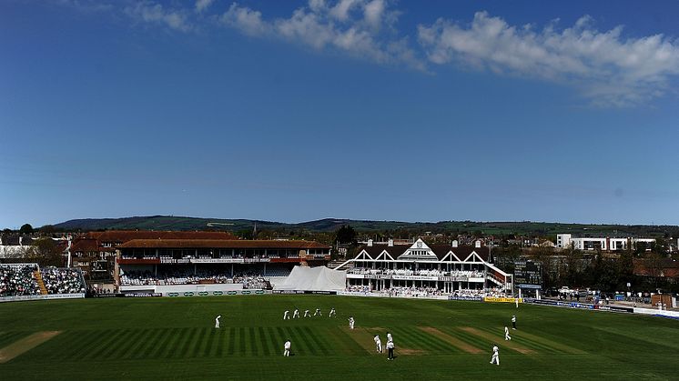 Somerset's Cooper Associates County Ground in Taunton was one of several that attracted healthy crowds in the last round of the Specsavers County Championship