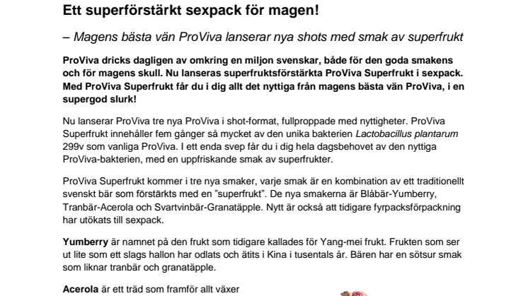 Ett superförstärkt sexpack för magen! 