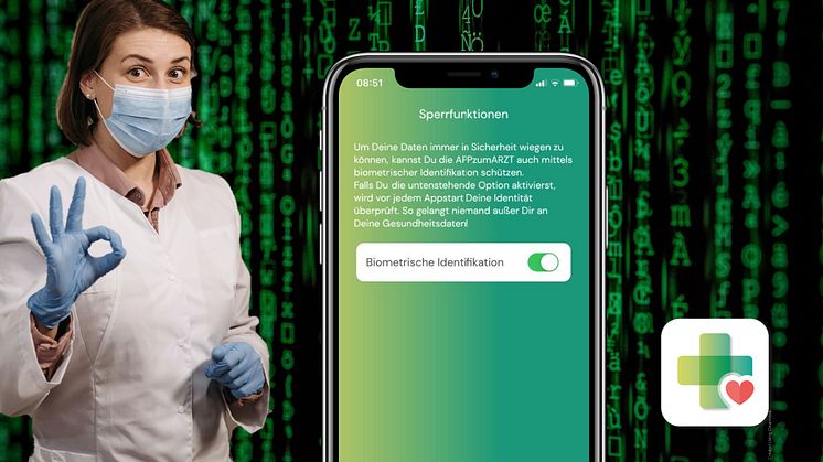 Gesundheitsapps: Datenschutz bei der APPzumARZT zusätzlich verbessert.