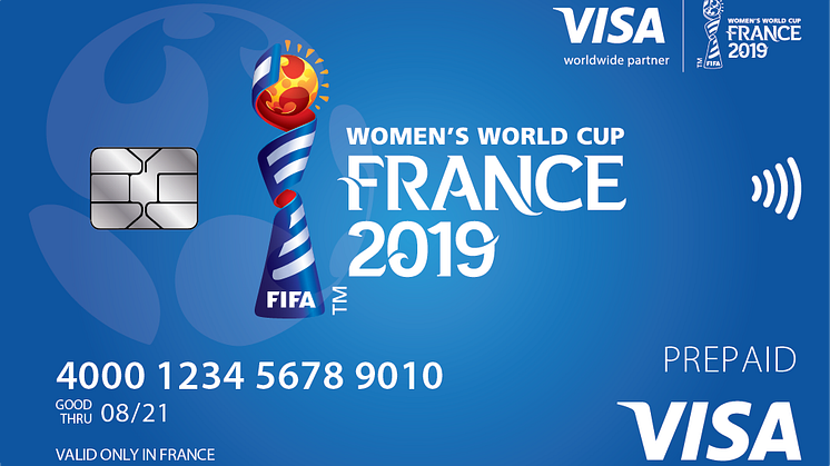 Nadia Nadim frontfigur for Visa ved dette års FIFA VM for kvinder i Frankrig
