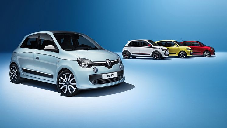 Ny 5 dørs Renault Twingo under 90.000 kroner