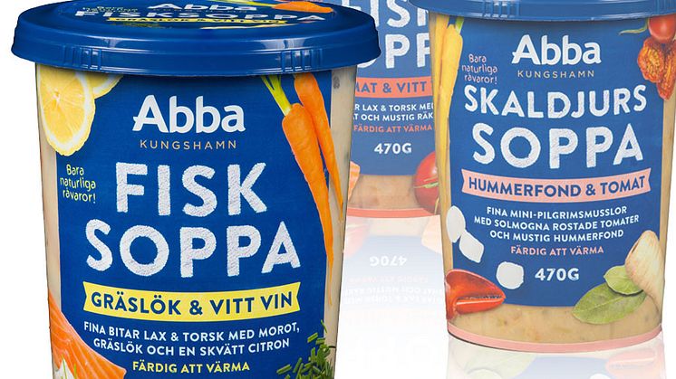 Abba lanserar fisksoppor