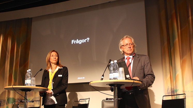 Carola Mattsson, Weber Saint Gobain Byggprodukter och Fredrik Winberg, Byggmaterialindustrierna